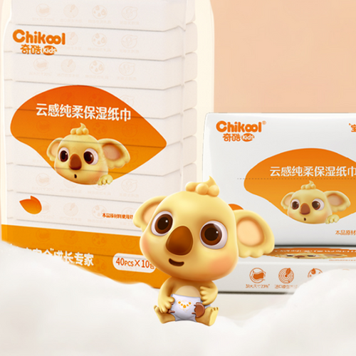 MEGASOFT Chikool Baby Care Wipes & Cottony Towel & Soft Tissue