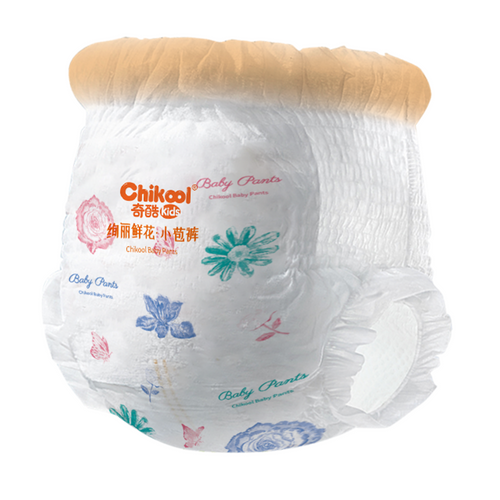 MEGASOFT Chikool kids baby diaper Flower SeriesTAPE & PULL UP