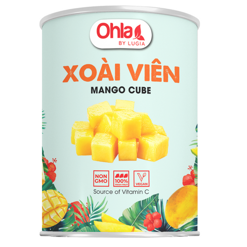 Canned Mango & Canned Mango Cube Ohla