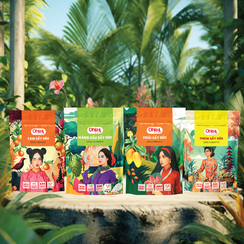 Dried Fruit Travel Packaging