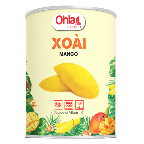 Canned Mango & Canned Mango Cube Ohla