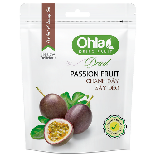 Dried Dragon Fruit, Dried Guava, Dried Passion Fruit and Dried Papaya