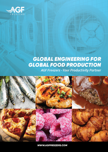 Global Engineering for Global Food Production: AGF Freezers - Your Productivity Partner