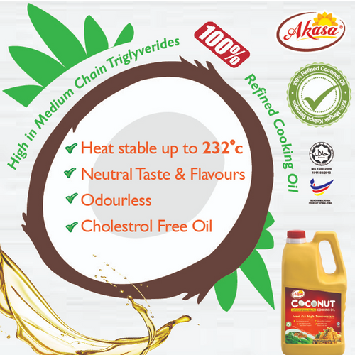 RBD Coconut Cooking Oil