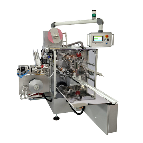 MC3 EW-BM – NEW!!! – wrapping machine for napolitains and other moulded square or rectangular pralines