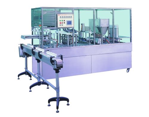 Cup / Tray filling sealing machine