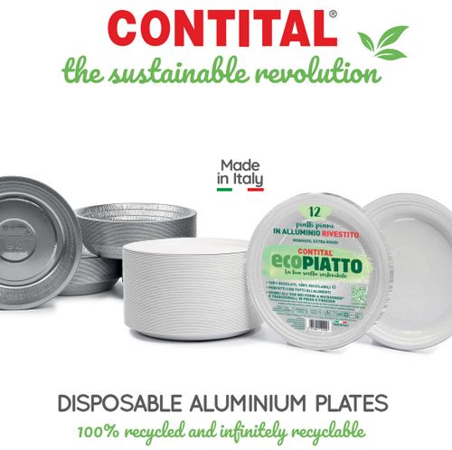 Eco-Piatto: Aluminium Plates Range