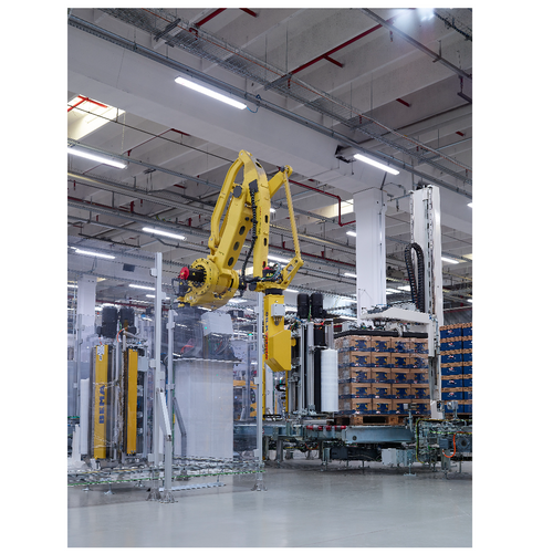 Automatic stretch wrapping systems