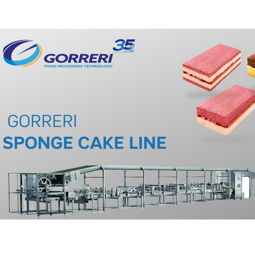 SPONGE CAKE NDUSTRIAL LINE