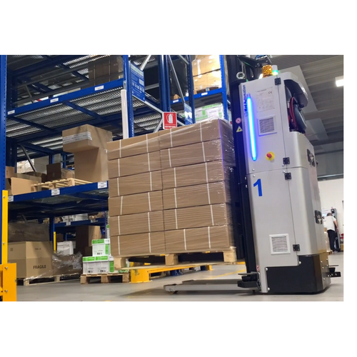 Laser Guided Vehicles
