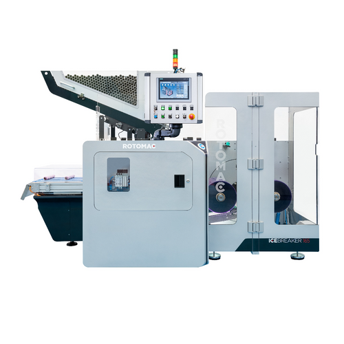 ICEBREAKER 168 - High Speed Rewinding Machine for Plastic Film Household and Catering Rolls