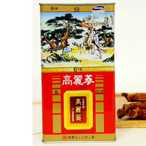 Korean Red Ginseng dried root