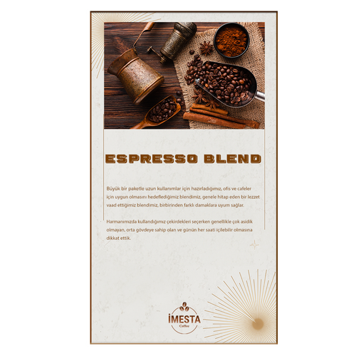 İmesta Organic Espresso Blend 1kg