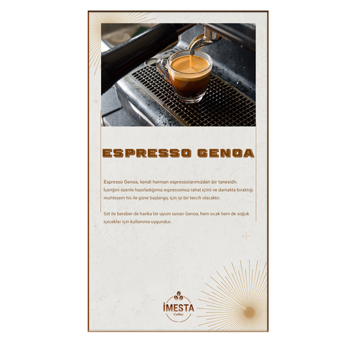 İmesta Espresso Genoa Organic 250gr