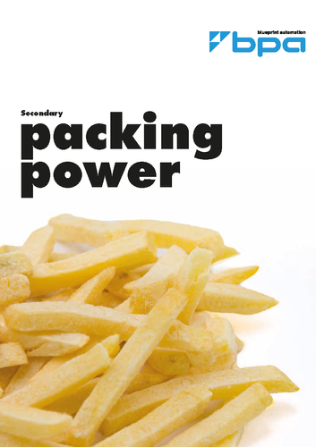 Secondary packing power for the FRENCH FRIES MARKET