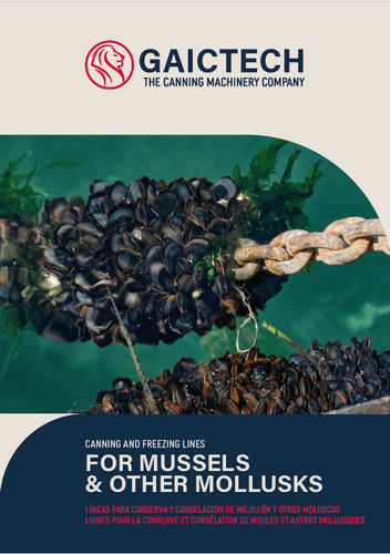 Mussels processing lines