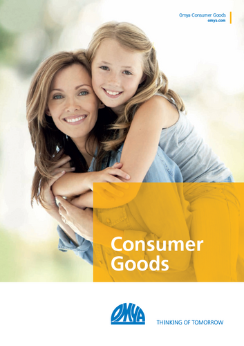 Consumer Goods Segment Brochure_Omya