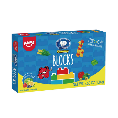 Amos 4D Gummy Blocks