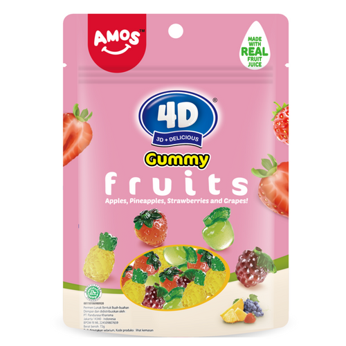 4D Gummy Fruits ISM Middle East