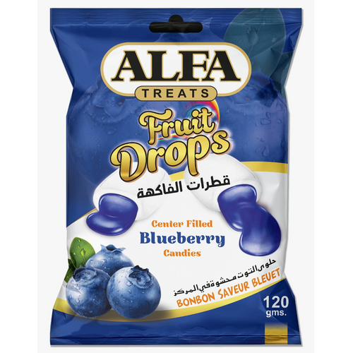 ALFA TREATS FRUIT DROPS FILLED CANDY