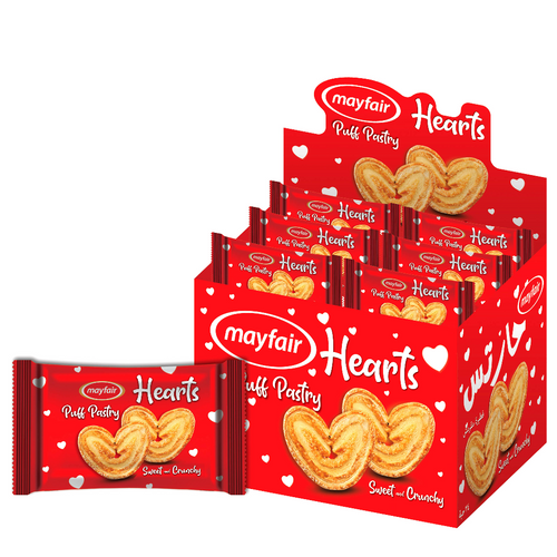 Puff Pastry Palmiers ISM Middle East