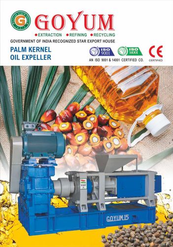 Goyum Palm Kernel Oil Extraction Plant & Spare Parts