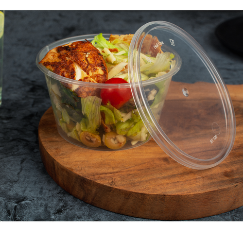 Plastic Round Container 450ml