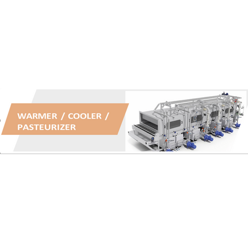 Warmer/cooler/ pasteurizer