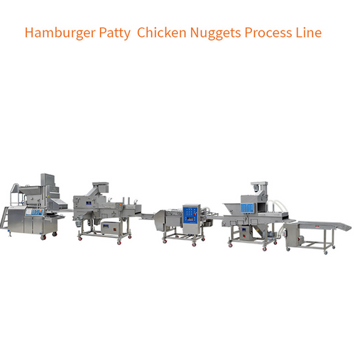 Hamburger Patty  Chicken Nuggets Process Line