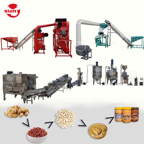 CE approved automatic shea almond paste sesame sauce peanut nut butter grinding machine grinder