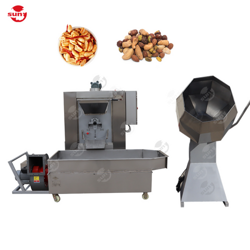 Snacks seasoning equipment nut seasoned sunflower seeds machine peanut salted and seasoned production line