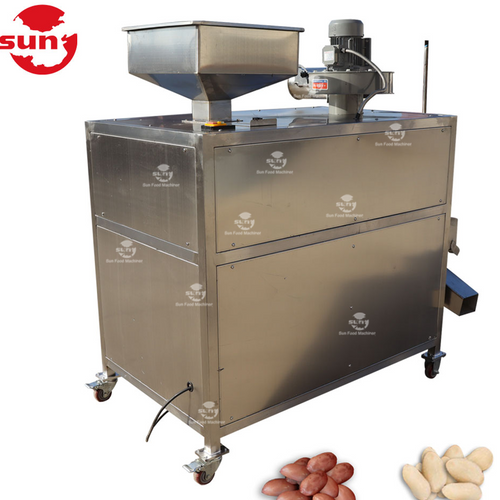 High Quality automatic spiral type cocoa bean peanut skin peeler machine