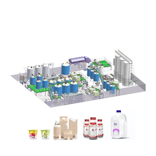Juice Tea Dairy Beverage Processing Line