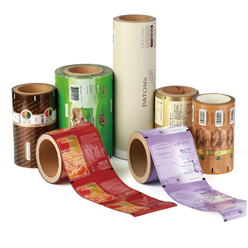 Packaging film rolls for foods