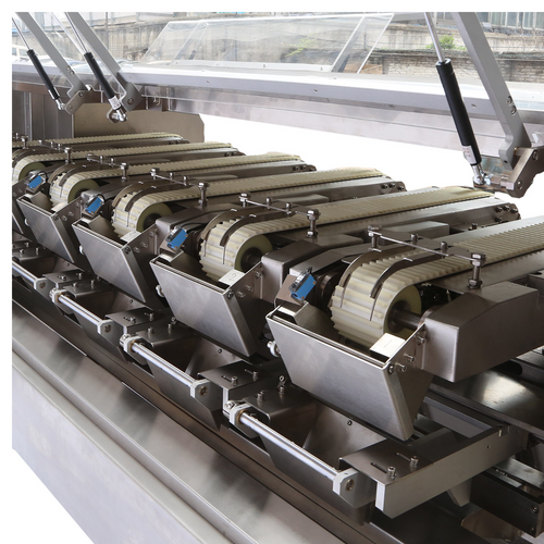 Stick wafer roll counting packing machine
