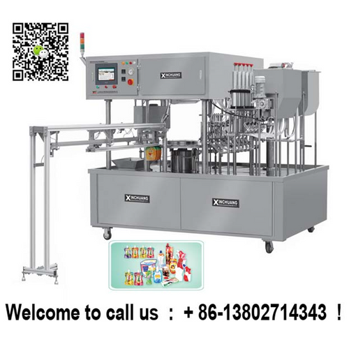 doypack auto filling capping machine