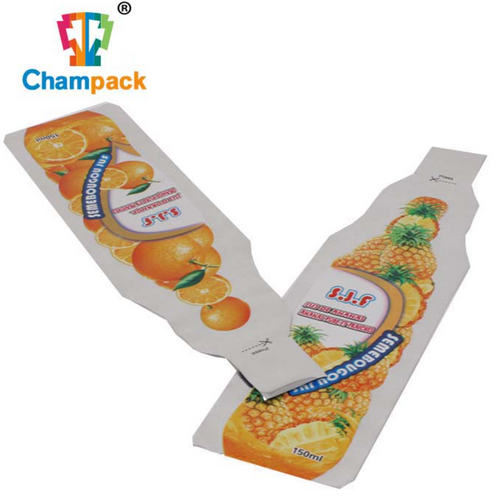 150ml Bottle Shaped Pouch For Juice