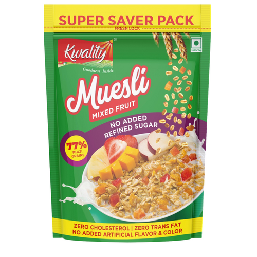 Kwality Muesli Mixed Fruit No Added Sugar