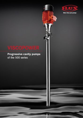 VISCOPOWER - Progressive cavity pumps
