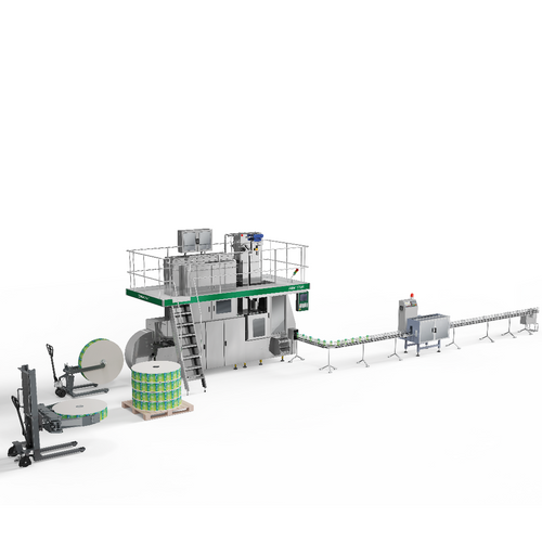Aseptic filling machines and distribution equipment