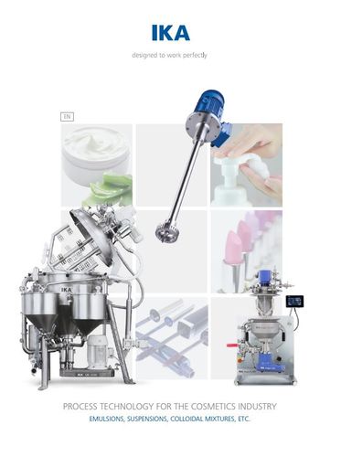 Process Technology for the cosmetics industry