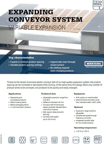 Expanding Conveyor System