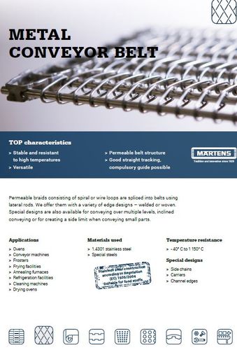 Metal Conveyor Belt
