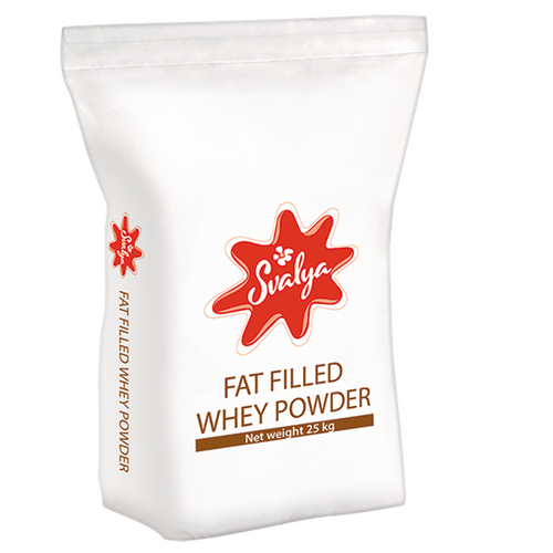 Fat filled whey powder