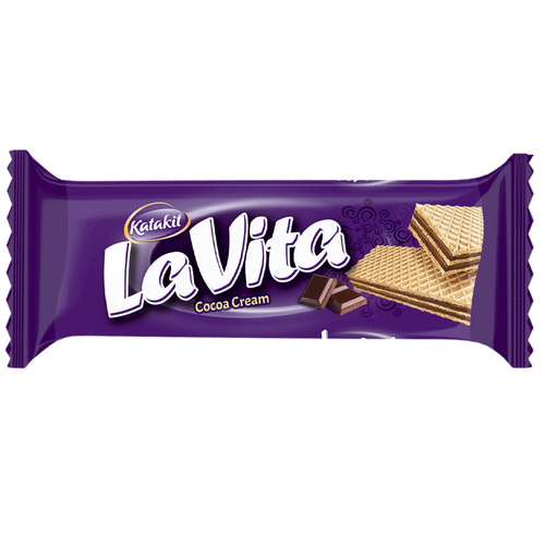 Lavita Uncoated Cocoa Wafer, 22g
