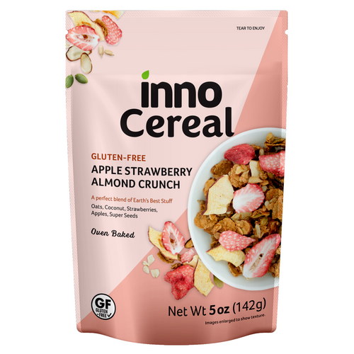 Apple Strawberry Oat & Almond Crunch ISM Middle East