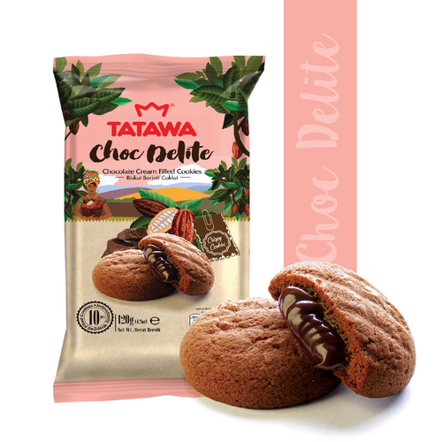 Choc Delite: Chocolate Cream Filled Cookies
