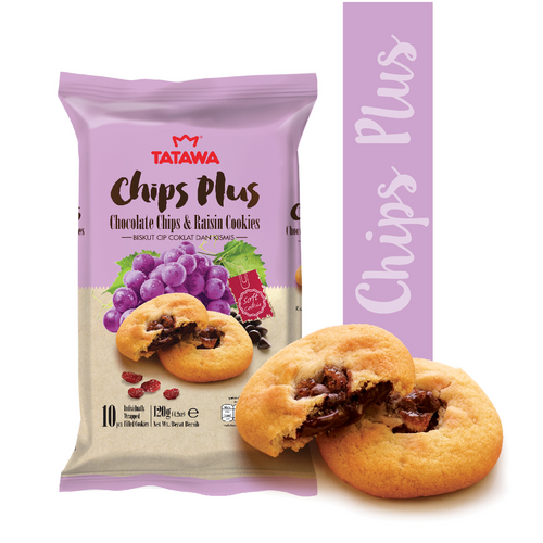 Chips Plus: Chocolate Chips & Raisin Cookies