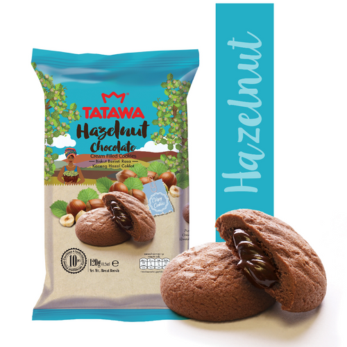 Hazelnut Chocolate Cream Filled Cookies