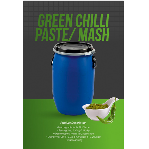 Green Chili Paste/ Mash